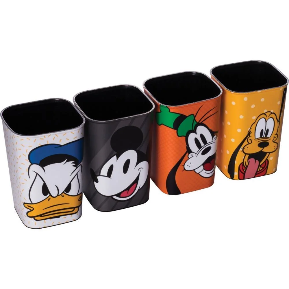 Acessorio Para Mesa Mickey E Amigos Porta Lapis 4P Plasutil (Unidade) - imagem 3