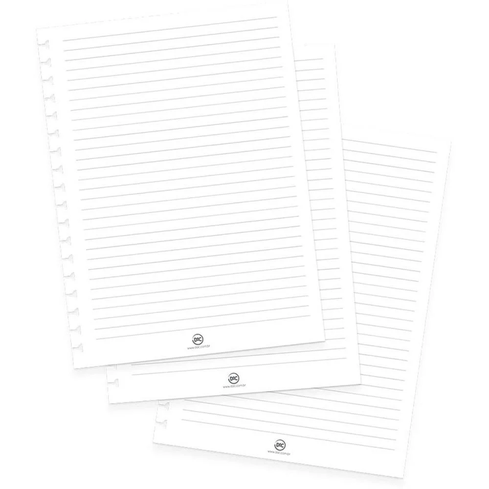 Caderno/Refil Smart Branco Colegial 48F Dac (Unidade) - imagem 4