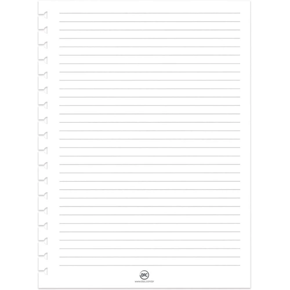 Caderno/Refil Smart Branco Colegial 48F Dac (Unidade) - imagem 6
