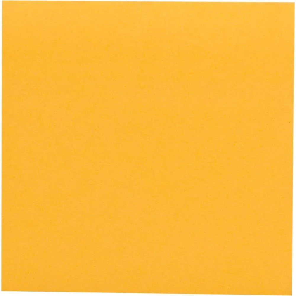 Bloco De Recado Autoadesivo 76X76Mm Laranja Neon 100F Maxprint (Unidade) - imagem 3