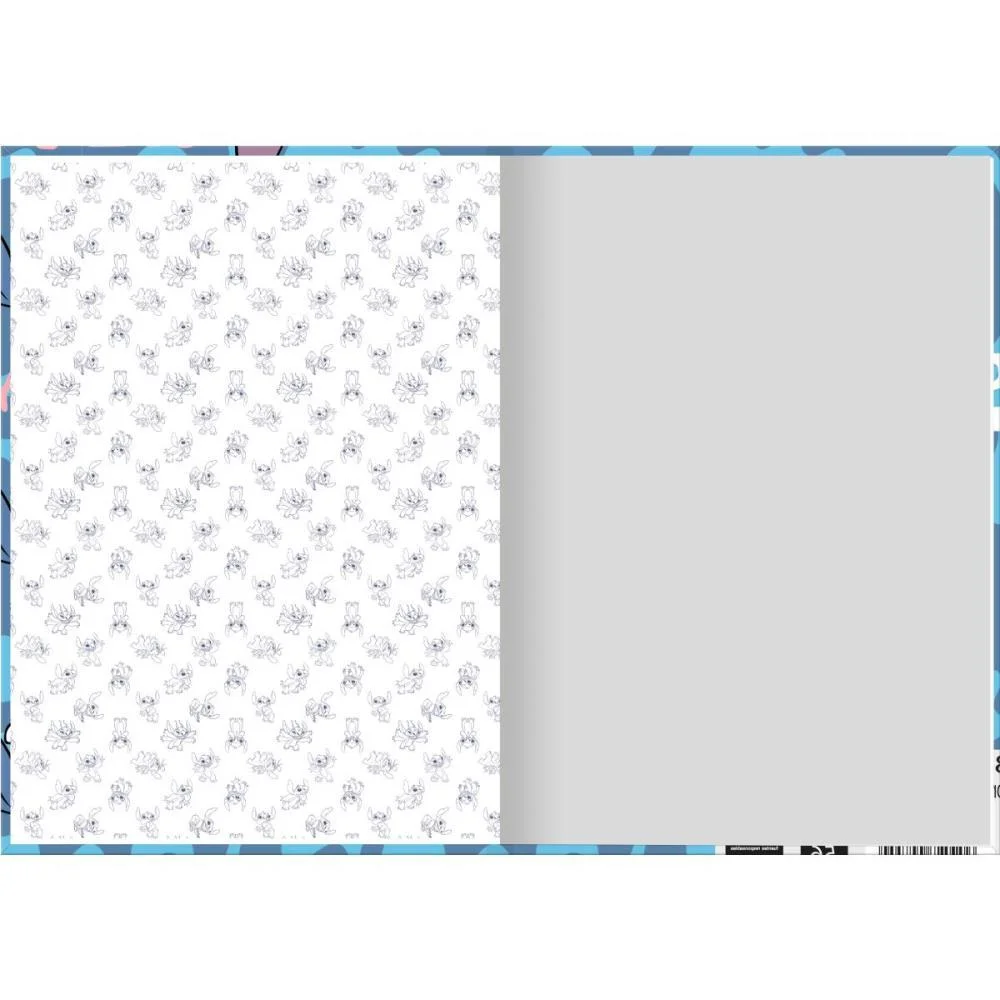 Caderno Brochurao Capa Dura Stitch 80Fls. Foroni (Pct.c/05) - imagem 7