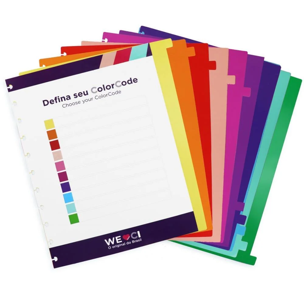 Caderno Inteligente Divisorias Grande Colorcode C/10 Unid Caderno Inteligente (Pacote) - imagem 4