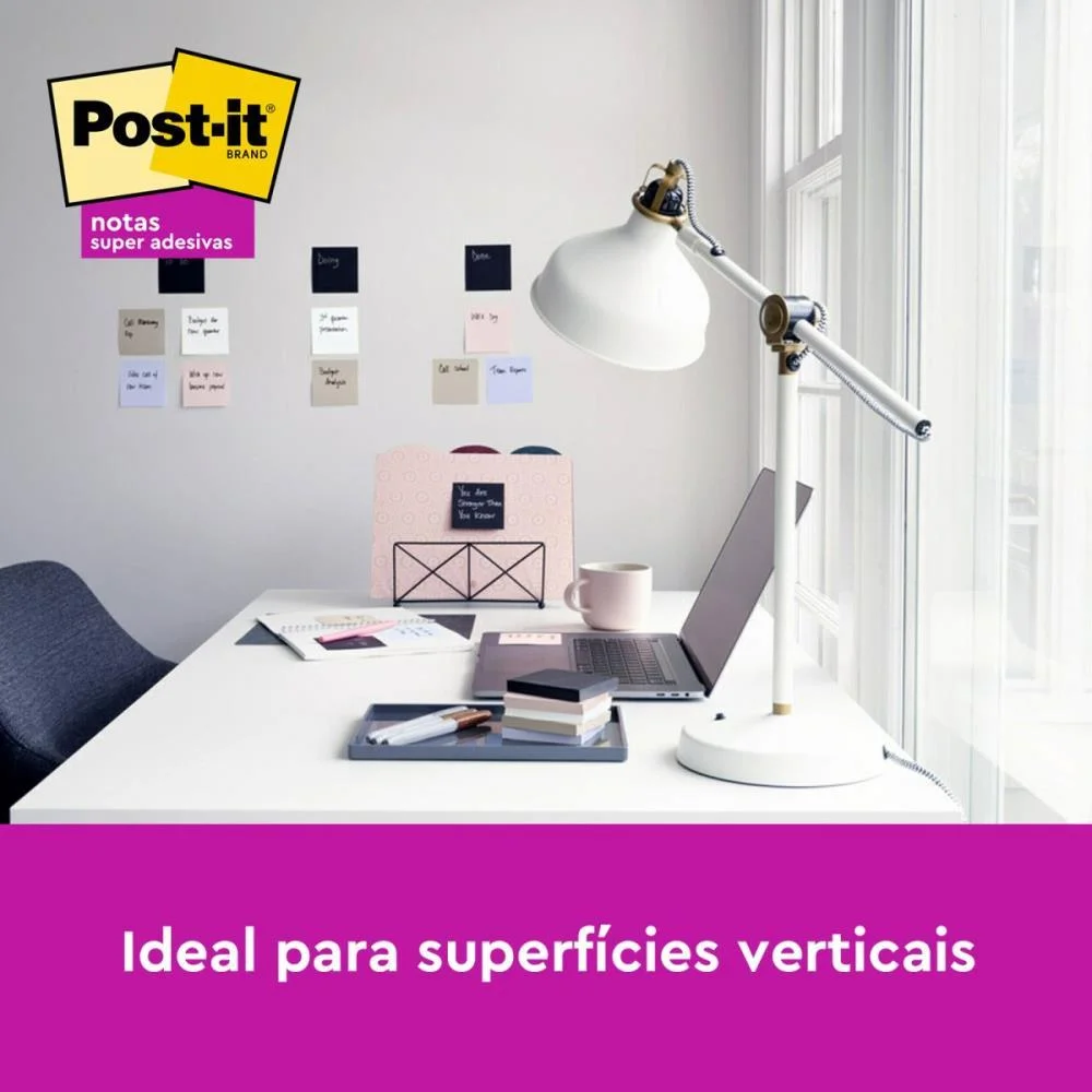 Bloco De Recado Post-It Colecao Serenidade 76X76Mm 3M (Pct.c/05) - imagem 7