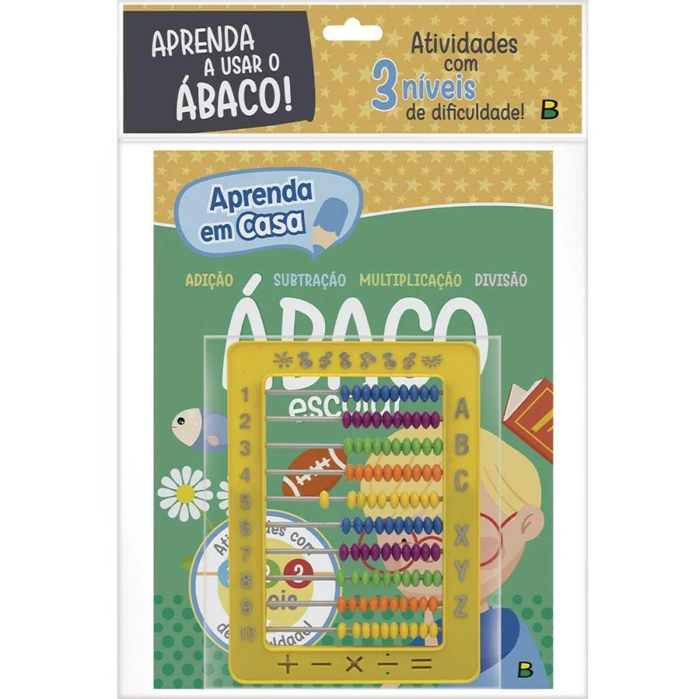 Contador Abaco Aprenda Em Casa 100Arg13X18,3C Todolivro (Unidade) - imagem 3