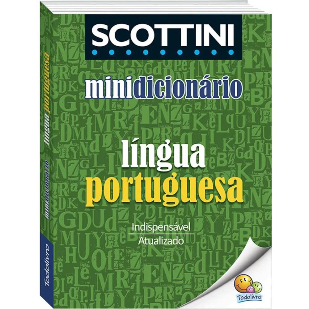 Dicionario Mini Portugues Scottini Estudante 352Pg Todolivro (Unidade) - imagem 3