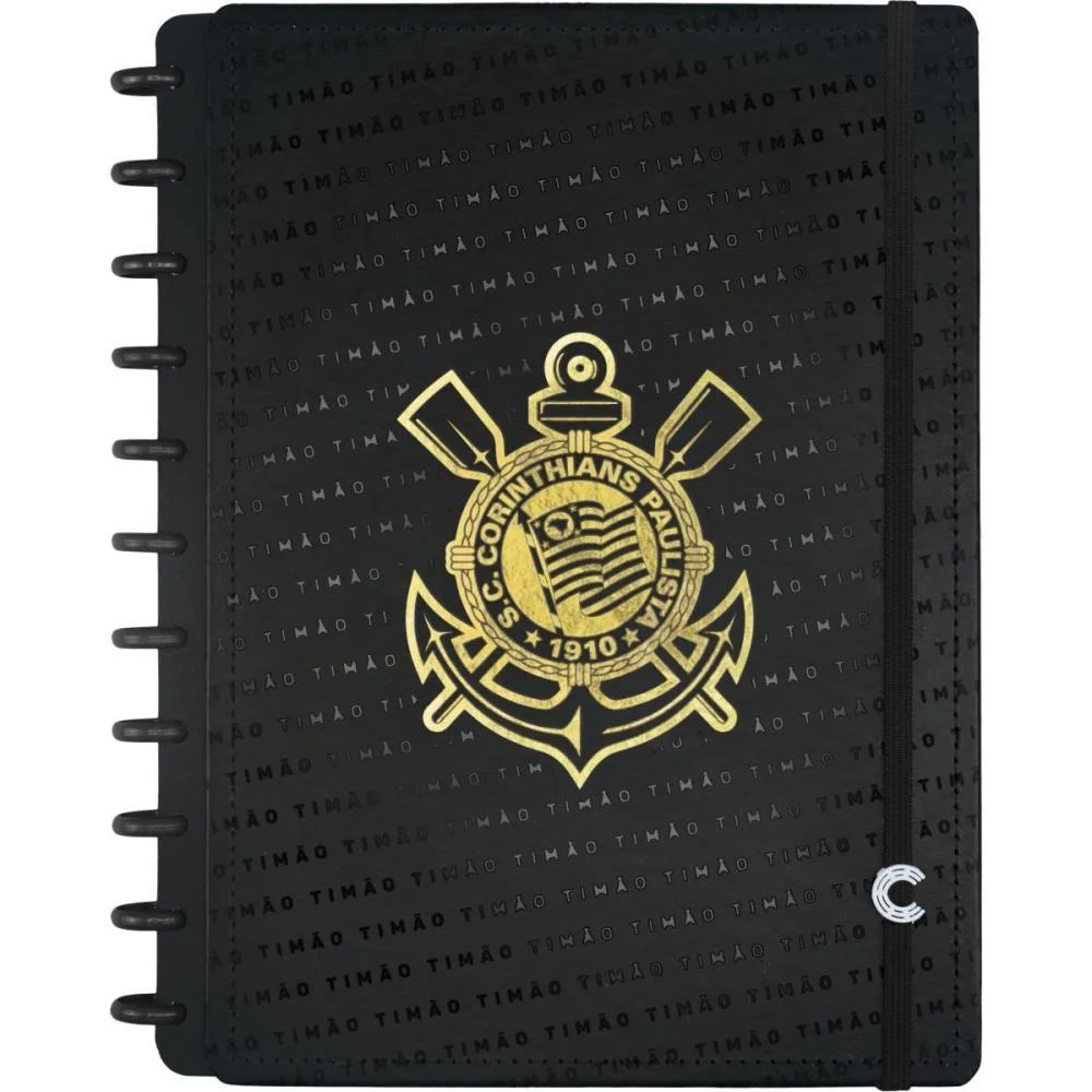 Caderno Inteligente Grande Corinthians Fiel 80Fls Caderno Inteligente (Unidade) - imagem 2