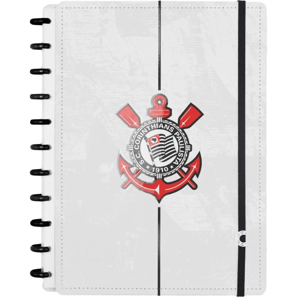 Caderno Inteligente Grande Corinthians Timão 80Fls 215X28 Caderno Inteligente (Unidade) - imagem 2