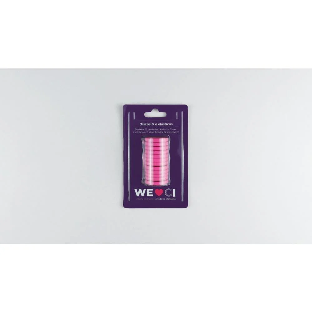 Caderno Inteligente Discos Grande 31Mm 12Discos+Elast Pk Caderno Inteligente (Kit) - imagem 5