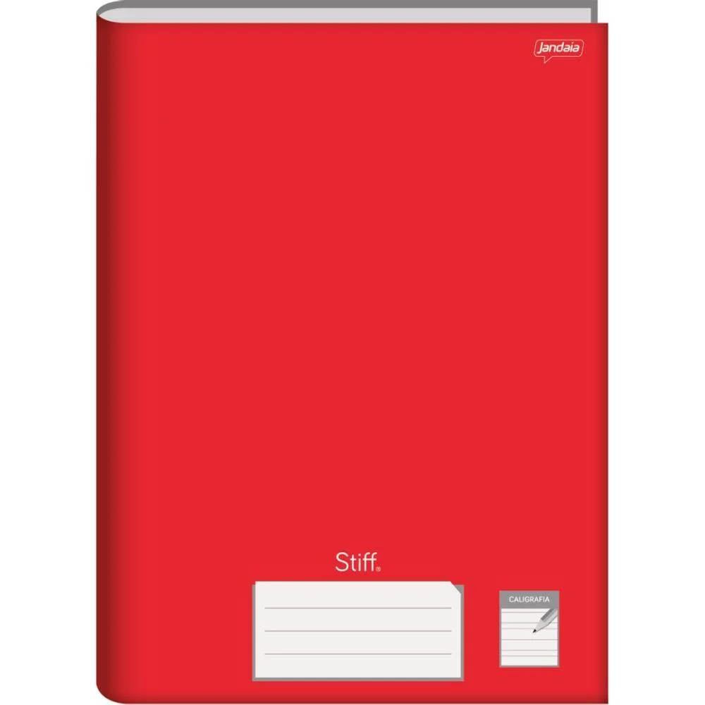 Caderno Caligrafia Capa Dura Stiff 1/4 96Fls Brochura Vm Jandaia (Pct.c/05) - imagem 3
