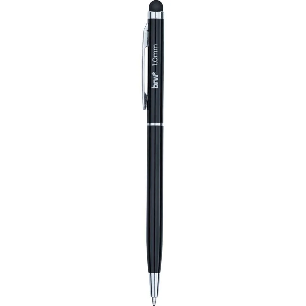 Caneta Esferografica Metalica Prime Touch 1.0M Pt. Brw (Dp.c/12) - imagem 5