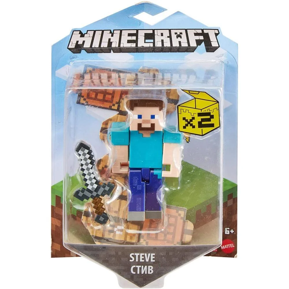 Boneco E Personagem Minecraft Vanilla Fig 8Cm (S) Mattel (Unidade) - imagem 34