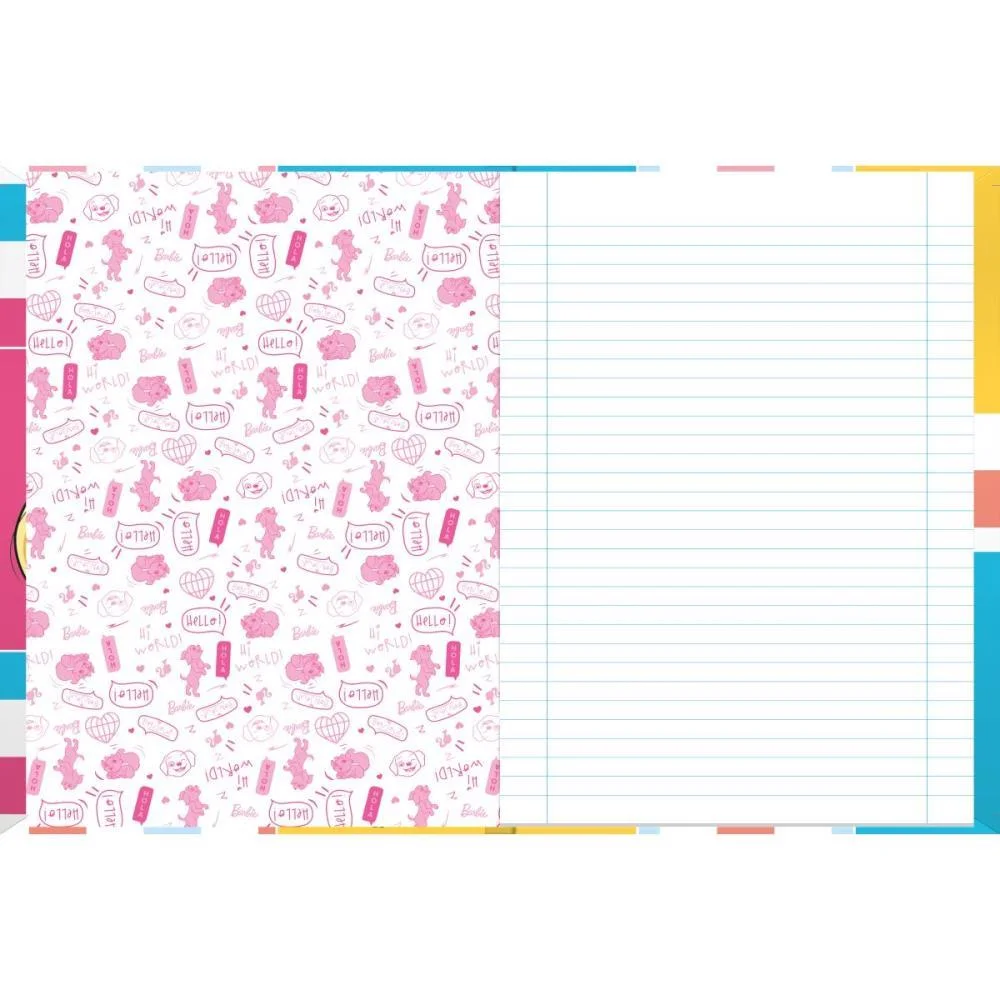Caderno Brochurao Capa Dura Barbie 48F Foroni (Pct.c/05) - imagem 7