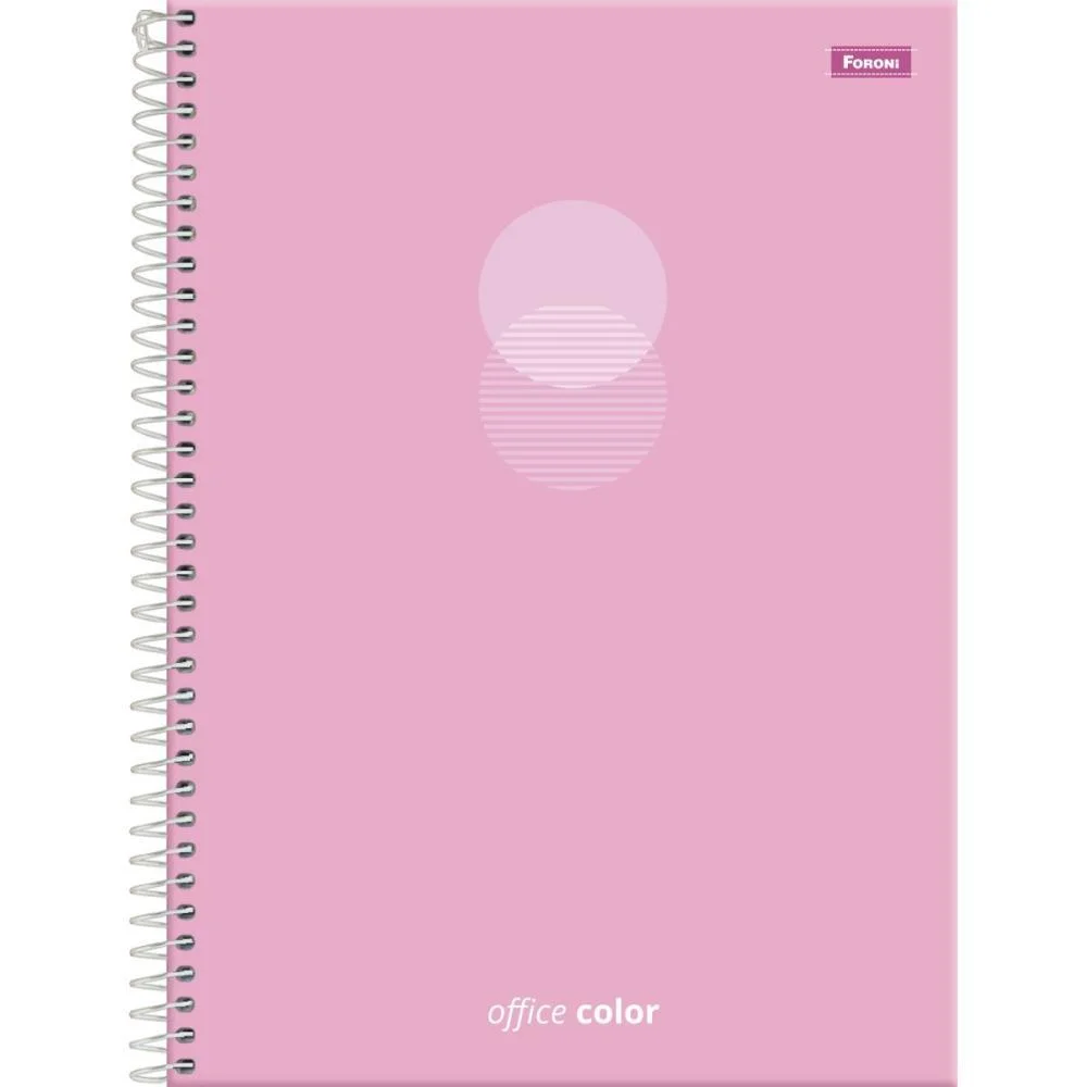 Caderno 01X1 Capa Dura Office Color  80F Foroni (Pct.c/04) - imagem 4