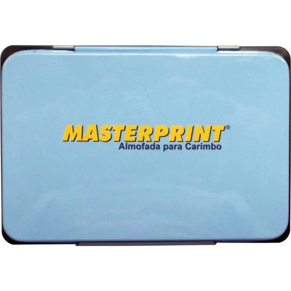 Almofada Carimbo N.3 Mp 773 Preto Tampa Metal Masterprint (Unidade) - imagem 3