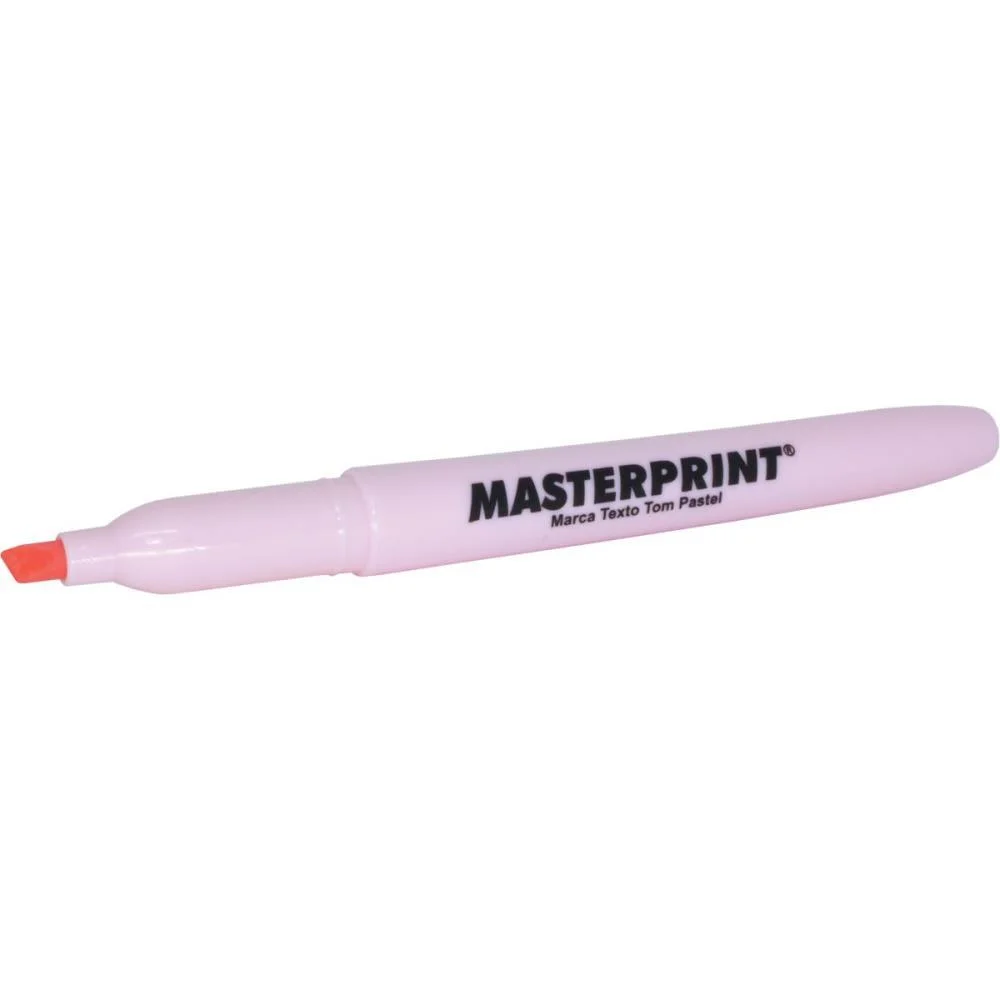 Caneta Marca Texto Mp 612 Pastel Rosa Masterprint (Cx.c/06) - imagem 5