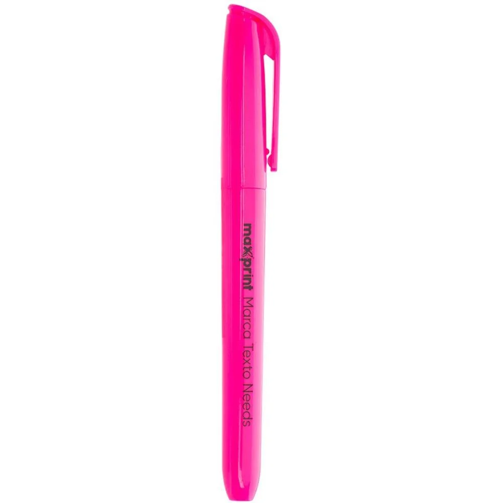 Caneta Marca Texto Needs Rosa Maxprint (Cx.c/12) - imagem 4