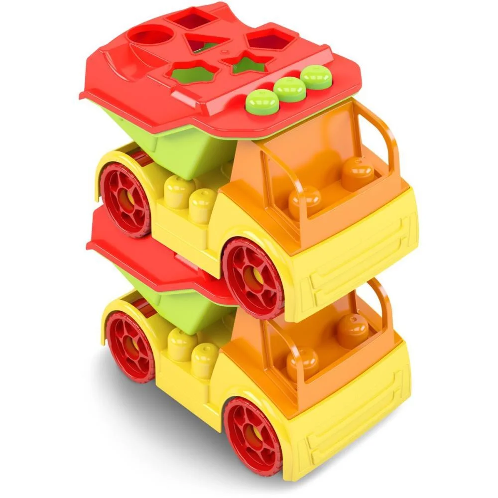 Brinquedo Para Montar American Truck Blocolandia Dismat (Unidade) - imagem 5