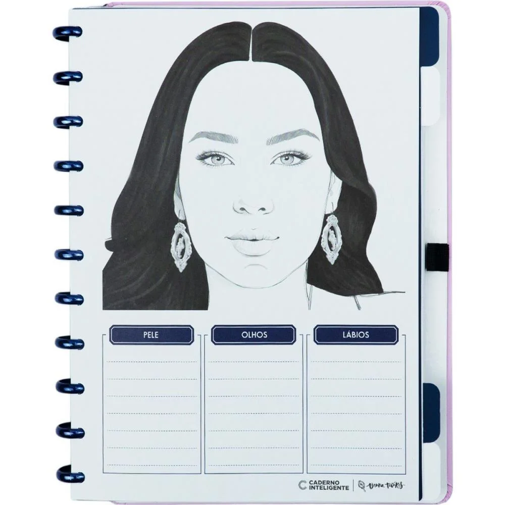 Caderno Inteligente Grande Bruna Tavares Dream 80Fls Caderno Inteligente (Unidade) - imagem 4