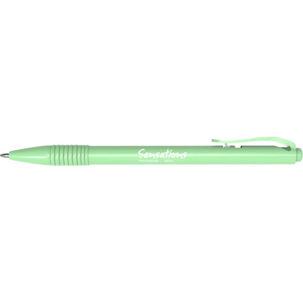 Caneta Esferografica Clic Sensations 10 Cores Perf. Newpen (Estojo) - imagem 7