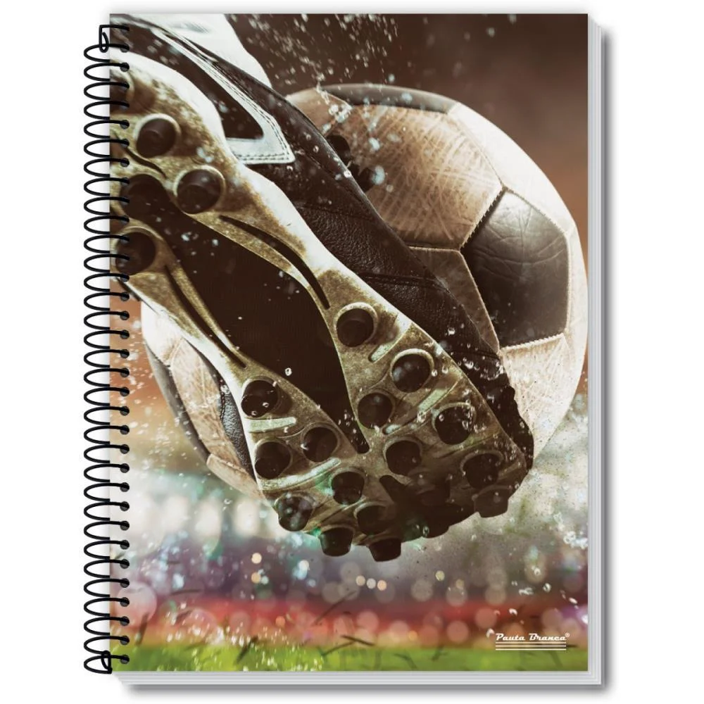 Caderno 01X1 Capa Dura Up 80Fls. Pauta Branca (Pct.c/05) - imagem 3