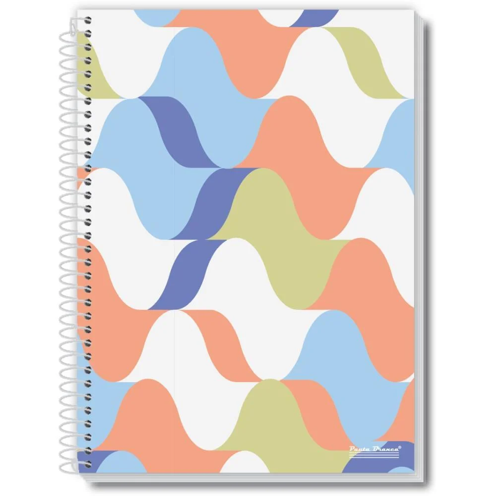 Caderno 01X1 Capa Dura Loop 80Fls. Pauta Branca (Pct.c/05) - imagem 2