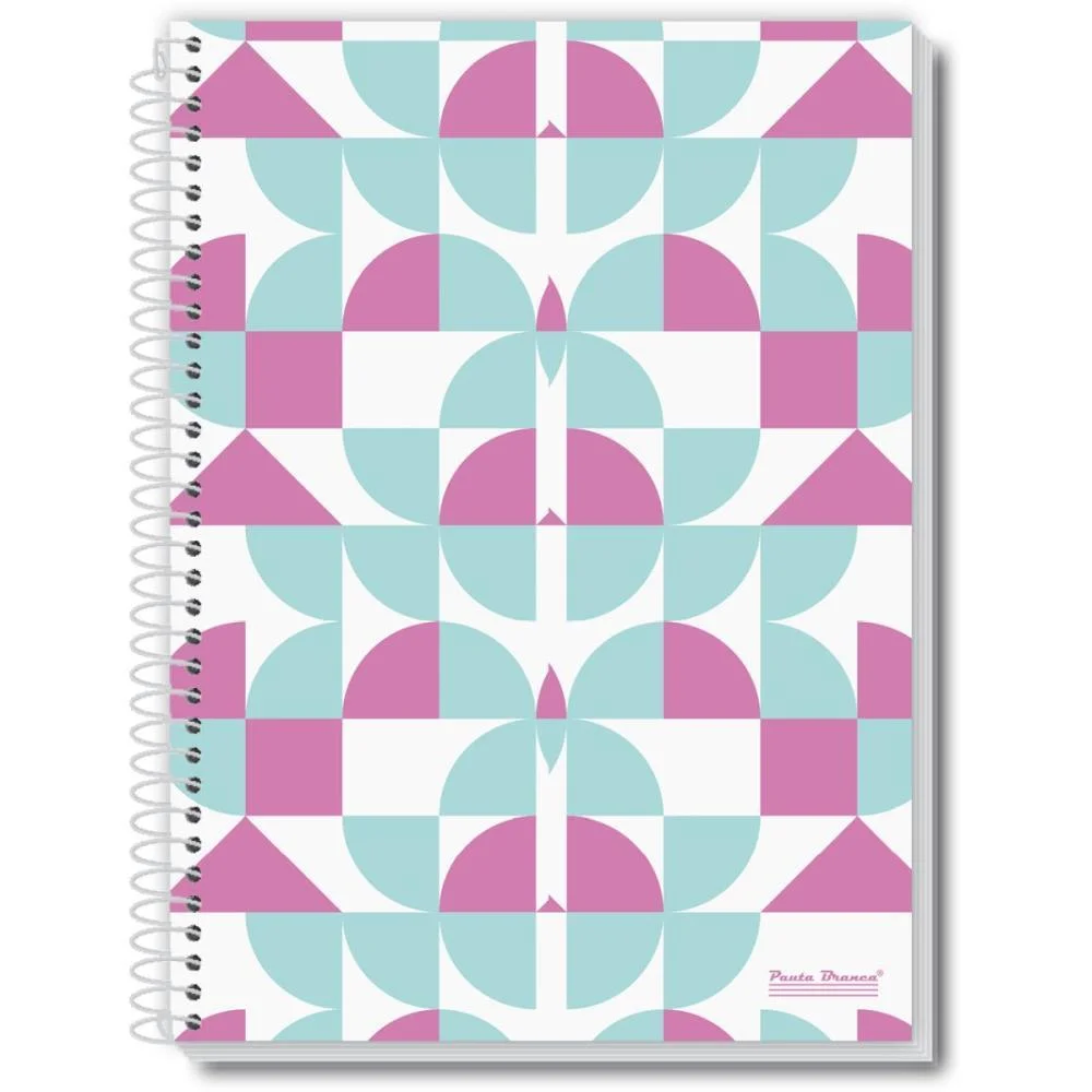 Caderno 10X1 Capa Dura Loop 160Fls. Pauta Branca (Pct.c/05) - imagem 8
