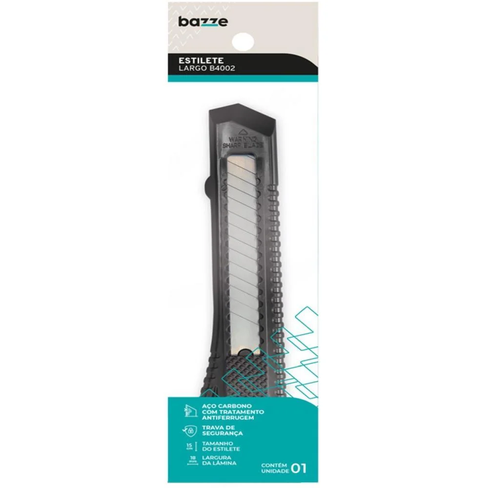 Estilete Largo Bazze B4002 Plastico (S) Summit (Cx.c/12) - imagem 4