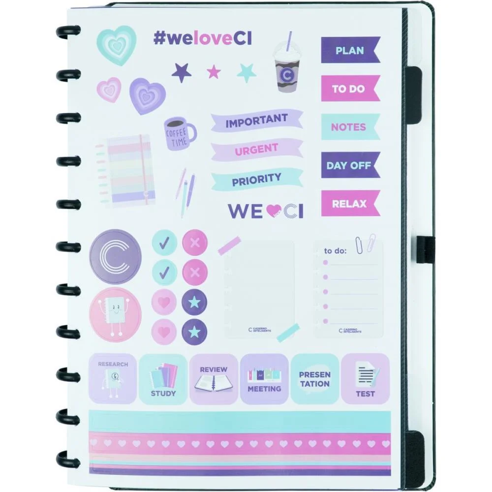 Caderno Inteligente Grande Dark Green 80Fls 215X280Mm Caderno Inteligente (Unidade) - imagem 5