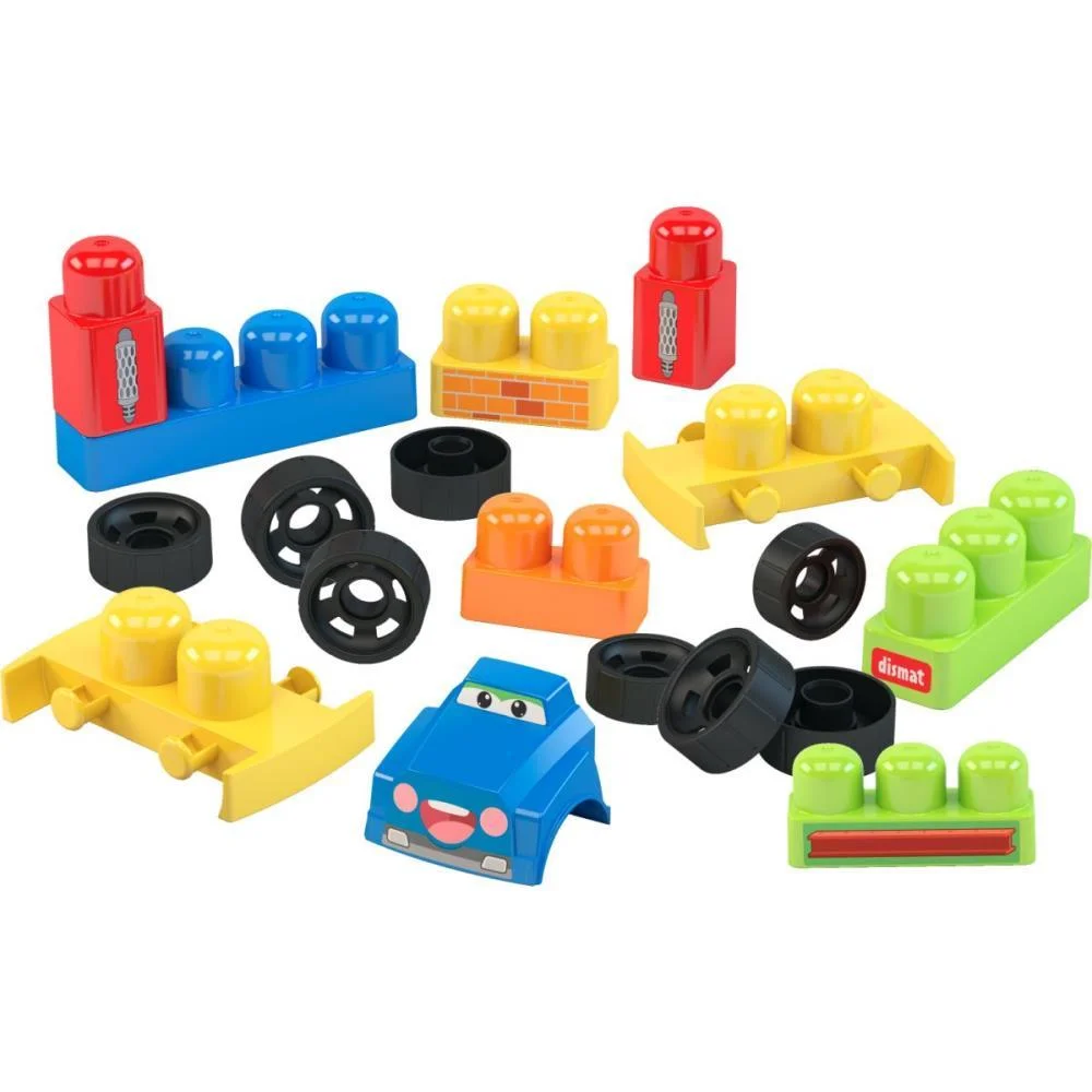 Brinquedo Para Montar Super Truck Da Blocolandia Dismat (Unidade) - imagem 5