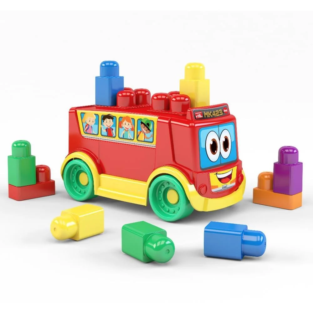 Brinquedo Para Montar Onibus Da Blocolandia Dismat (Unidade) - imagem 3