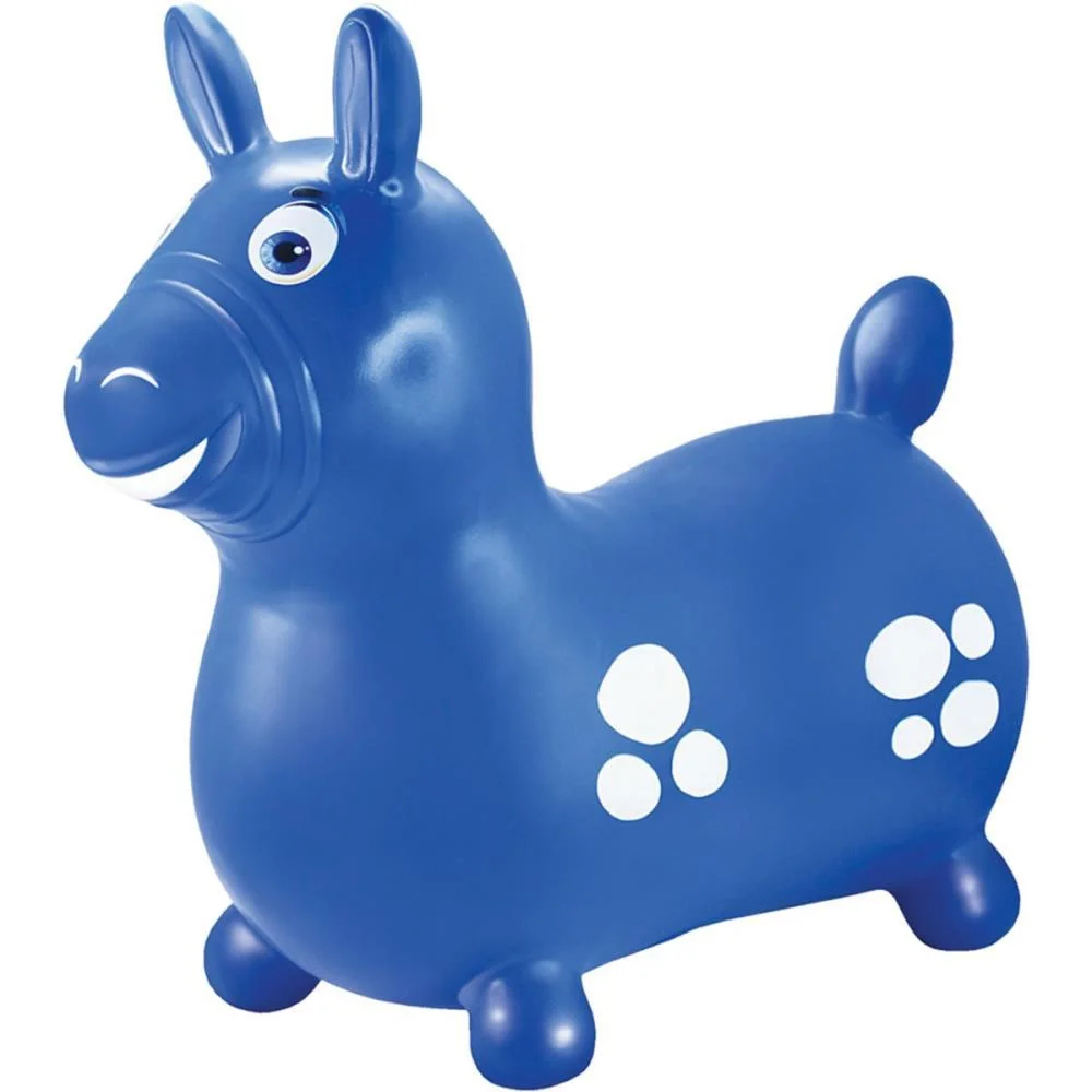 Cavalinho Infantil Vinil Azul 52X51Cm Lider (Unidade) - imagem 3