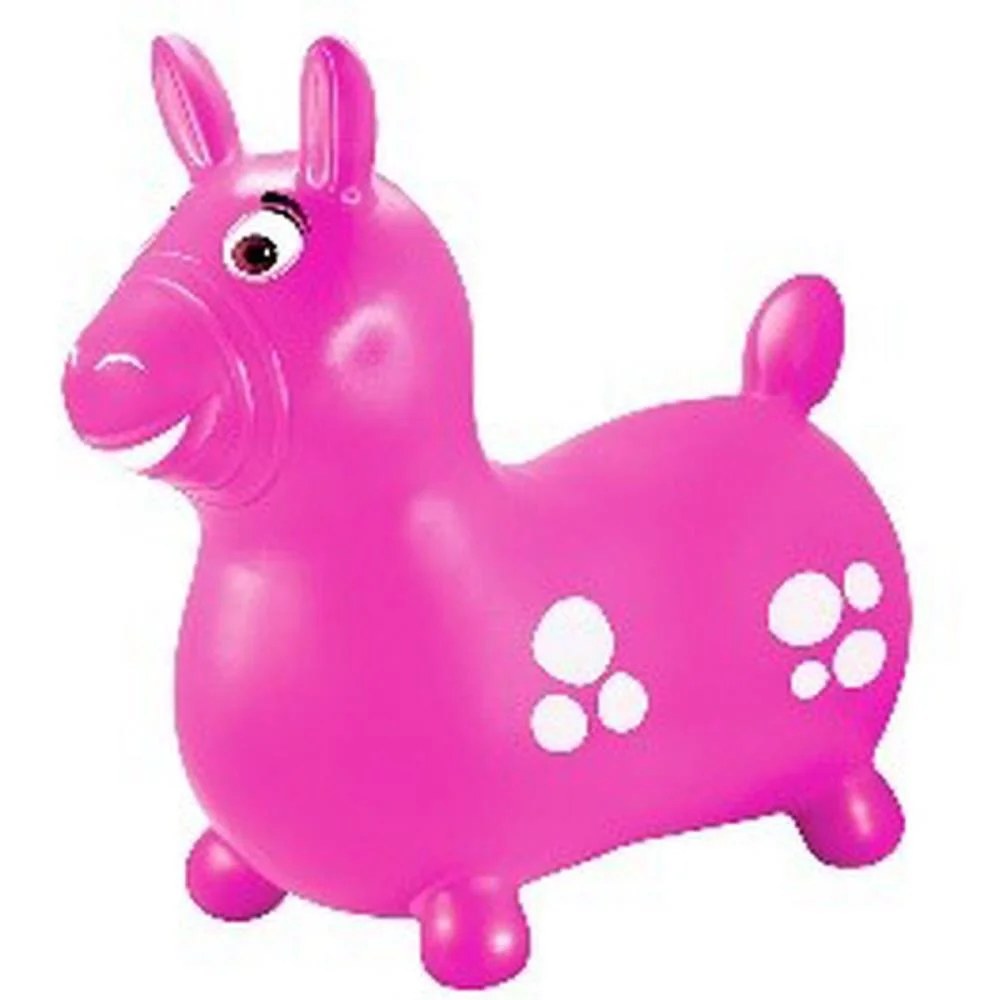 Cavalinho Infantil Vinil Rosa 52X51Cm Lider (Unidade) - imagem 2