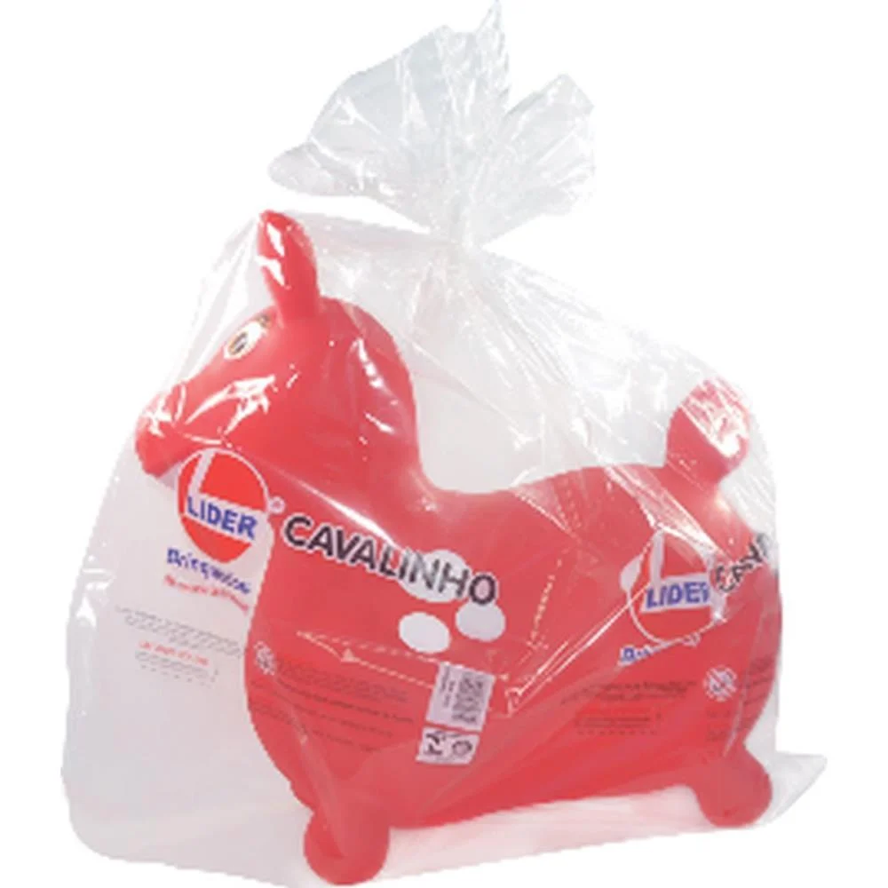 Cavalinho Infantil Vinil Vermelho 52X51Cm Lider (Unidade) - imagem 2