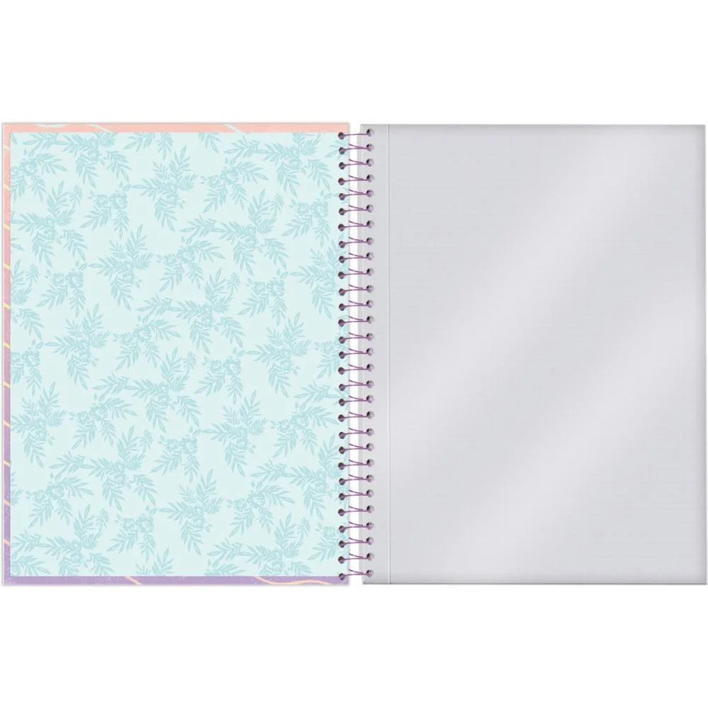 Caderno 10X1 Cp.dura Colegial Stitch 160F Foroni (Pct.c/04) - imagem 8