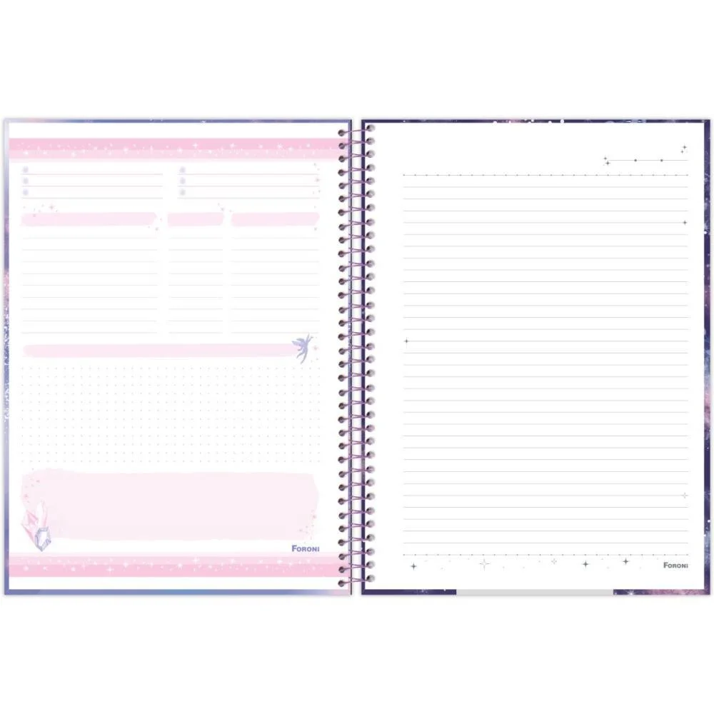 Caderno 01X1 Capa Dura Judy 80F Foroni (Pct.c/04) - imagem 10