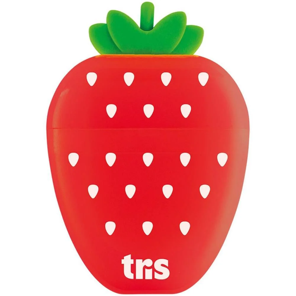 Borracha Decorada Tris Morango C/Tampa E Aroma Summit (Dp.c/24) - imagem 5