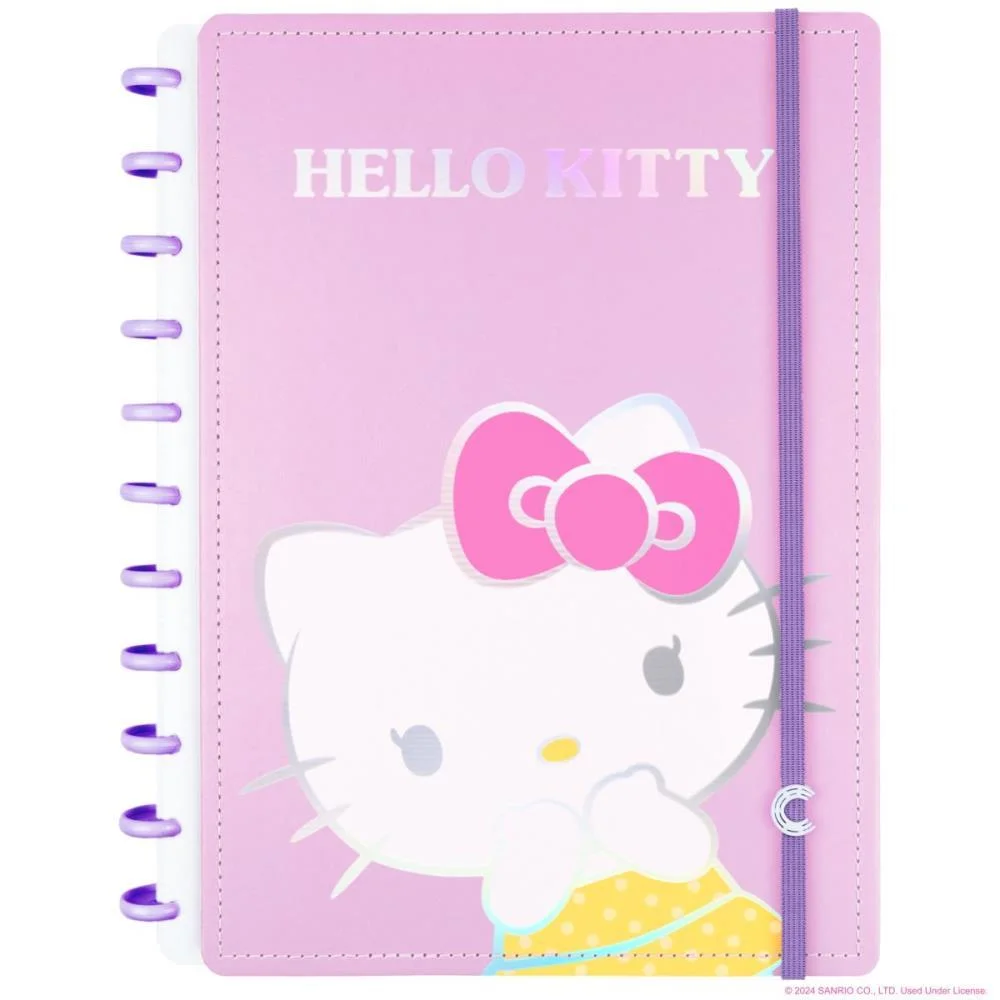 Caderno Inteligente Grande Hello Kitty 80Fls 215X280Mm Caderno Inteligente (Unidade) - imagem 2