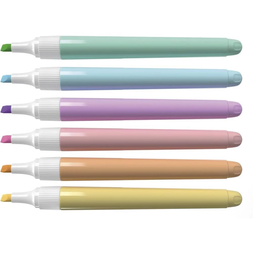 Caneta Marca Texto Cis Lumini Lite Cores Pastel(S Sertic (Pote-36) - imagem 4