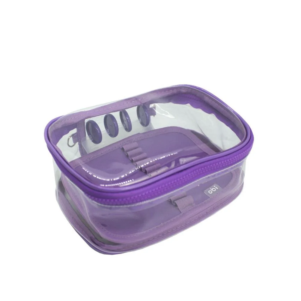 Estojo Box Big Ultra Clear Lilas Obi Do Brasil (Unidade) - imagem 2