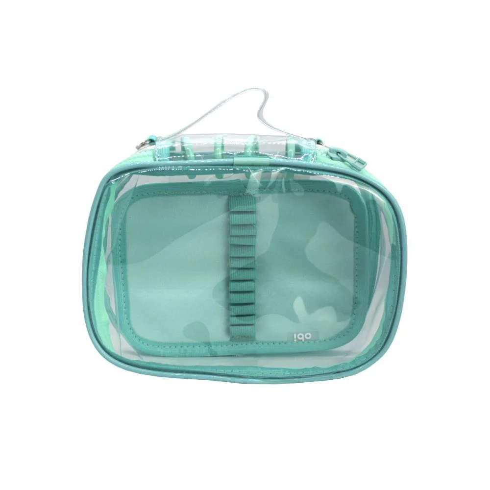 Estojo Box Big Ultra Clear Turquesa Obi Do Brasil (Unidade) - imagem 4