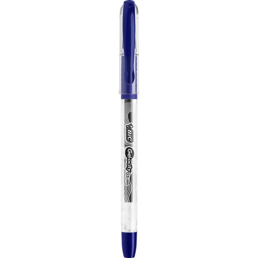 Caneta Gel Bic Gelocity Azul Bic (Blister) - imagem 4