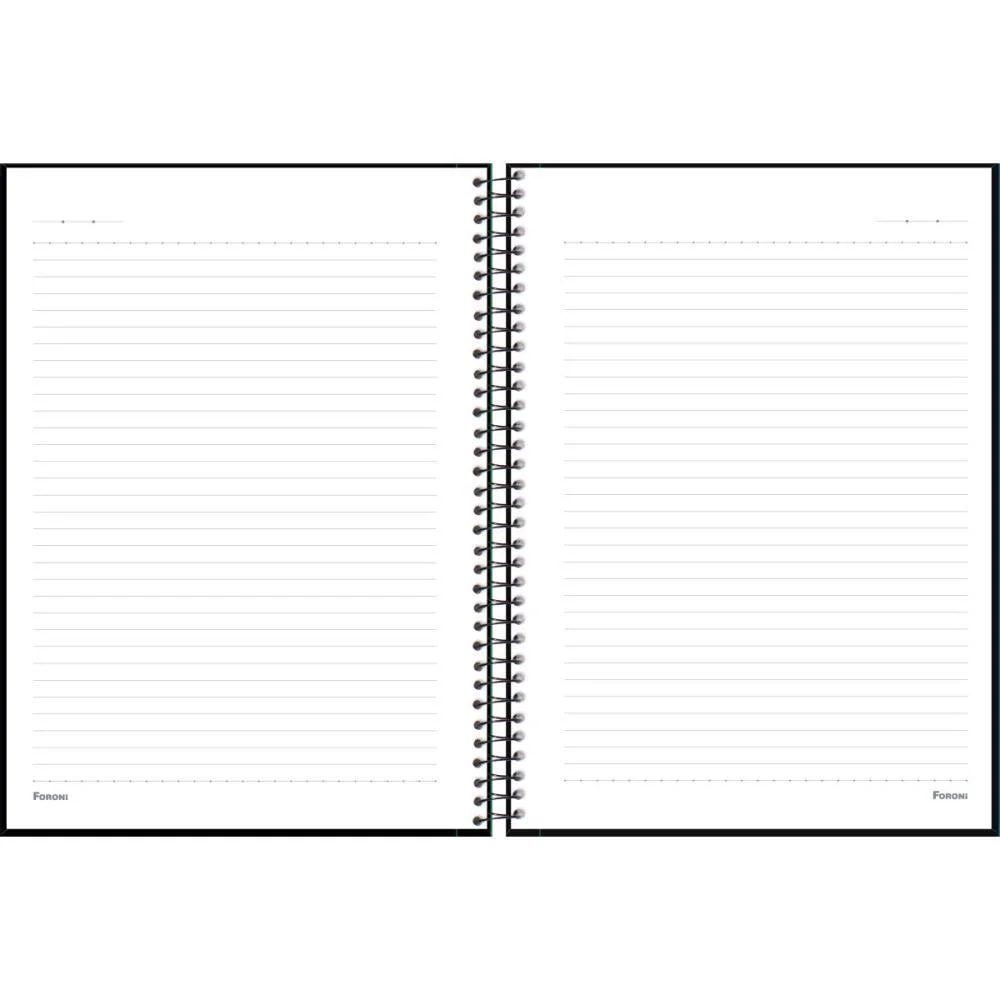 Caderno 10X1 Capa Dura Class Preto 160F Foroni (Pct.c/04) - imagem 4