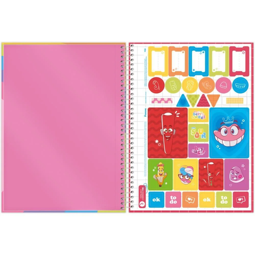 Caderno 01X1 Capa Dura Fini 80F Foroni (Pct.c/04) - imagem 8