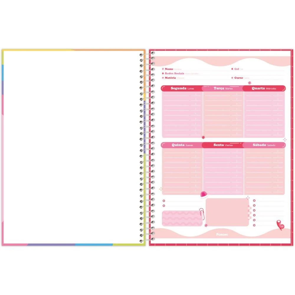 Caderno 01X1 Capa Dura Fini 80F Foroni (Pct.c/04) - imagem 9