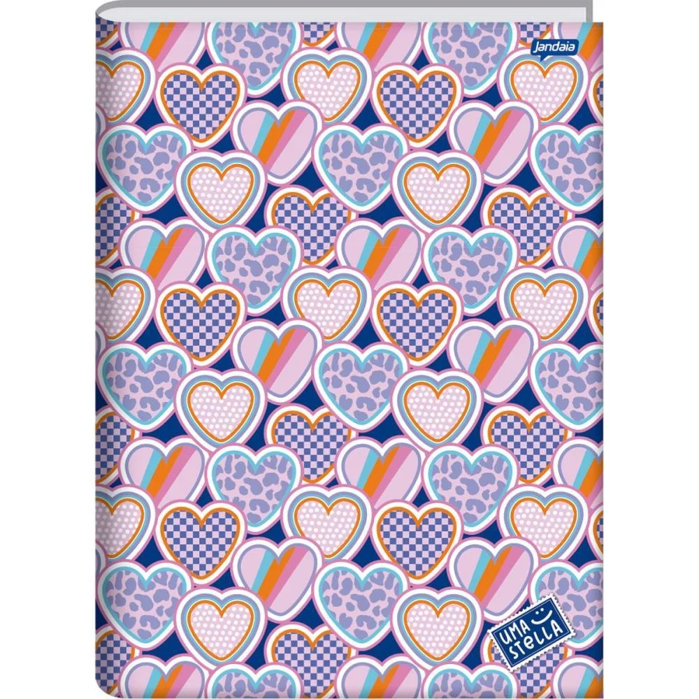 Caderno Brochura 1/4 Capa Dura Stella 80Fls. Jandaia (Pct.c/05) - imagem 7