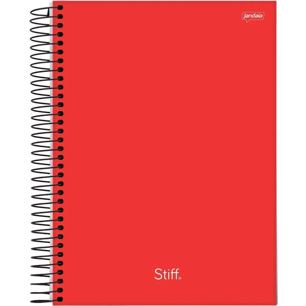 Caderno 01X1 Capa Dura Stiff Slim 80Fls. Jandaia (Pct.c/04) - imagem 3