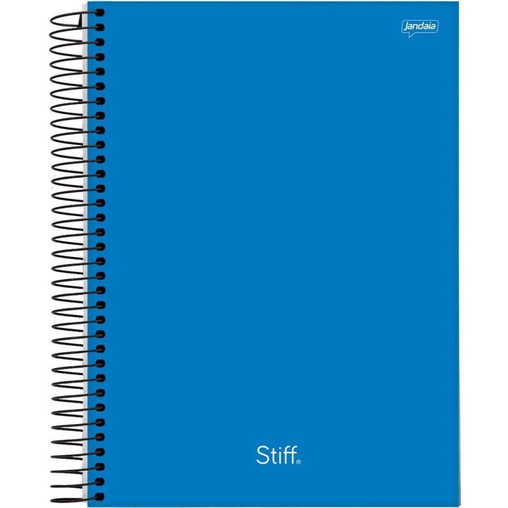 Caderno 01X1 Capa Dura Stiff Slim 80Fls. Jandaia (Pct.c/04) - imagem 4