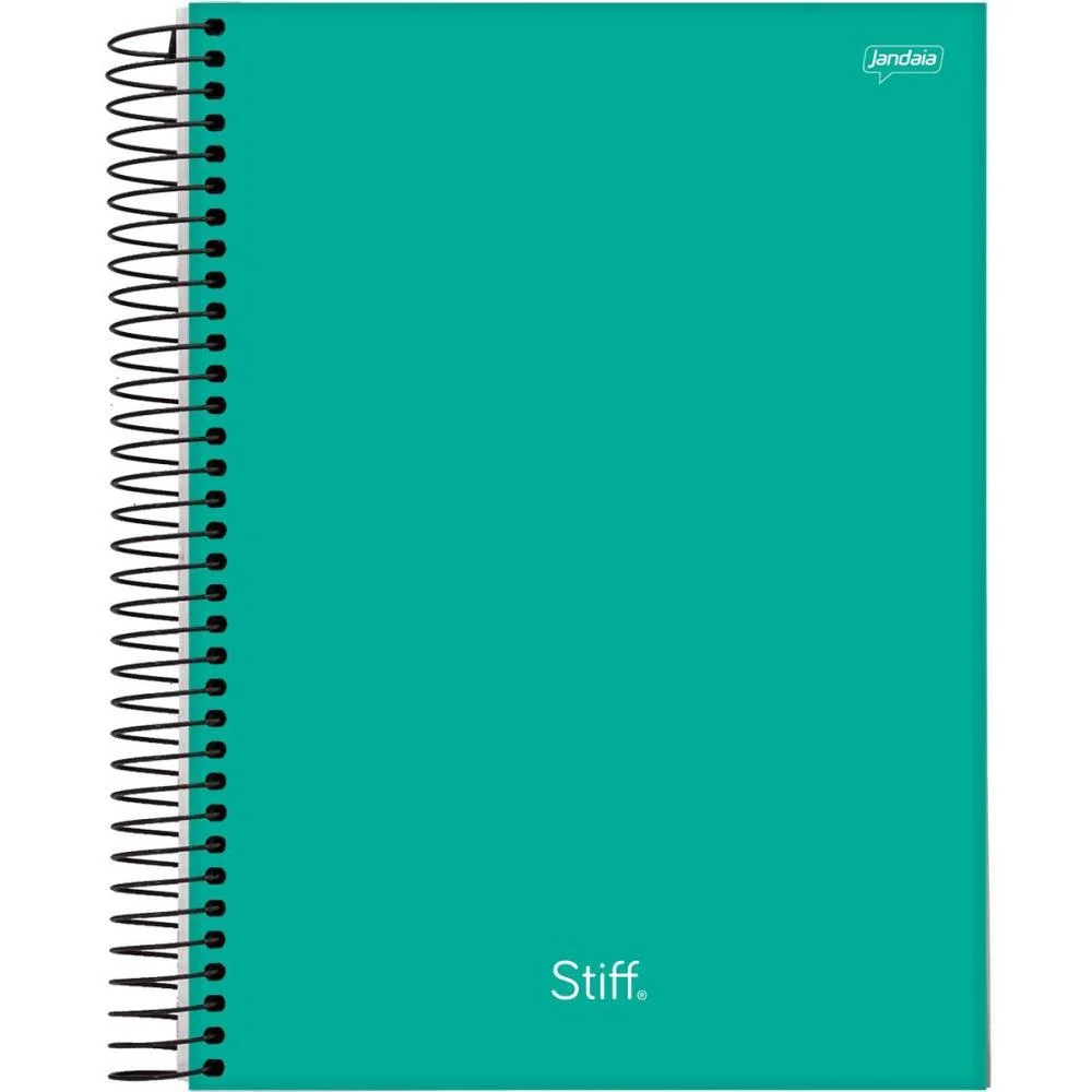 Caderno 10X1 Capa Dura Stiff Slim 160Fls. Jandaia (Pct.c/04) - imagem 5