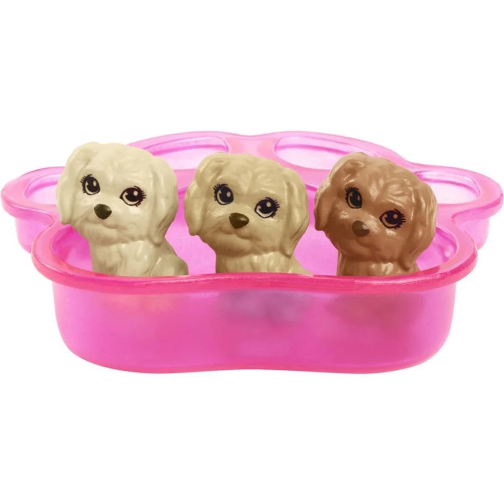 Barbie Family Cjto Filhotes Recém-Nascidos Mattel (Unidade) - imagem 7