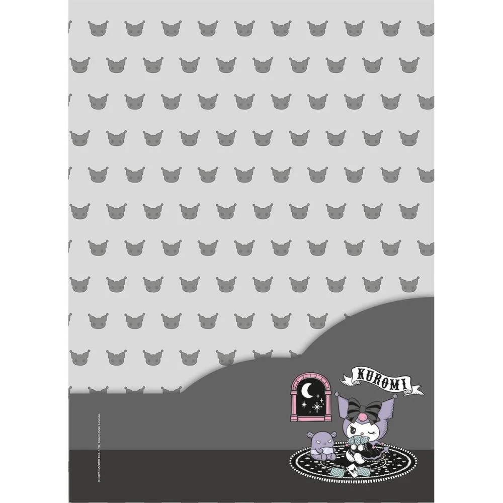 Caderno 10X1 Capa Dura Kuromi 160 Fls I.a Jandaia (Pct.c/04) - imagem 8